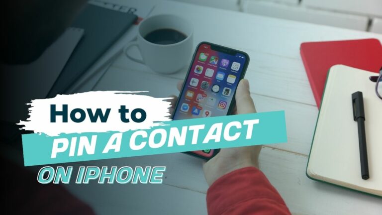 How to Pin a contact on Iphone
